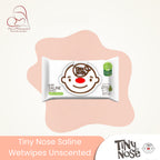 Tiny Nose Saline Wet Wipes Unscented (20's, 50's, 80's)
