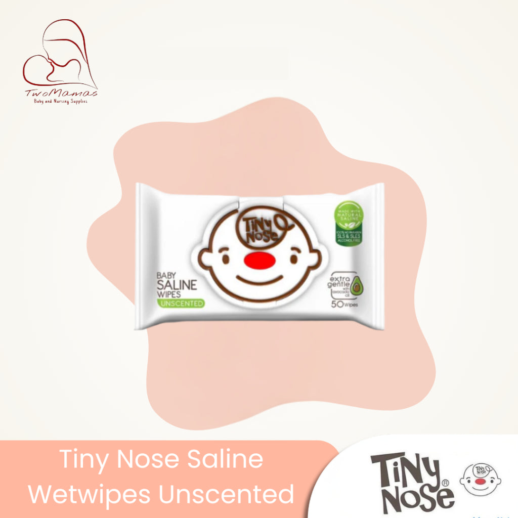 Tiny Nose Saline Wet Wipes Unscented (20's, 50's, 80's)