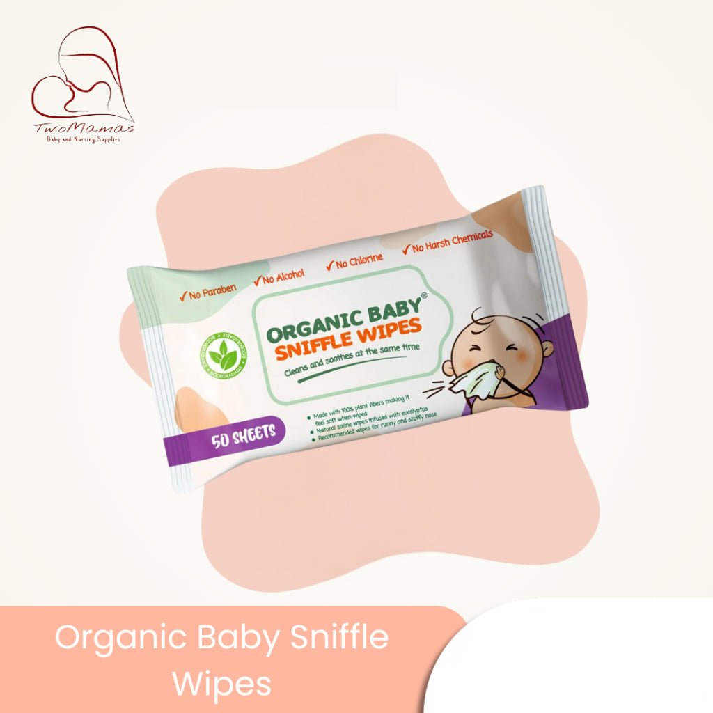 Organic Baby Wipes Sniffle Wipes 50's