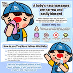 Tiny Nose Salinex Mist Baby Nasal Spray Cocomelon Edition