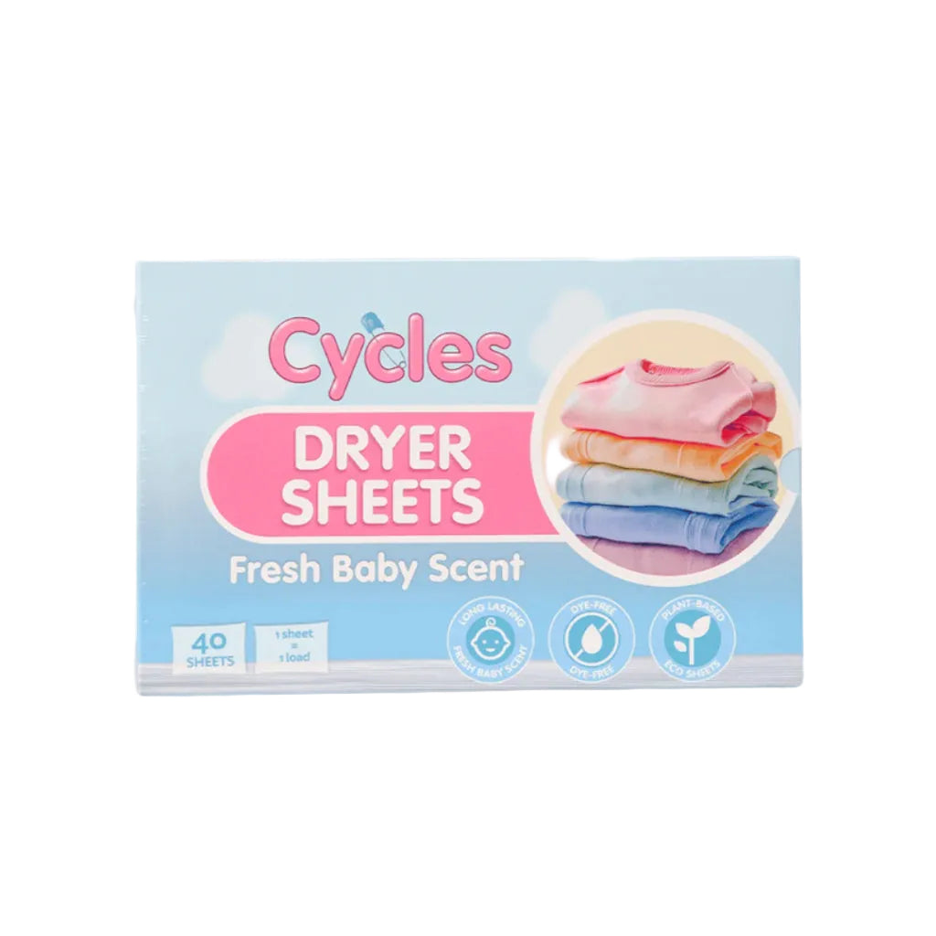New Cycles Dryer Sheets