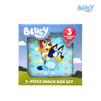 NEW DESIGN Totsafe Bluey 3-pc Snack Box Set