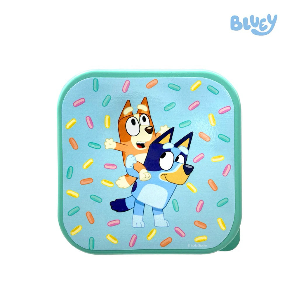 NEW DESIGN Totsafe Bluey 3-pc Snack Box Set
