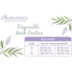 Autumnz - Disposable Mesh Panties (5pcs/pack) *M / L / XL