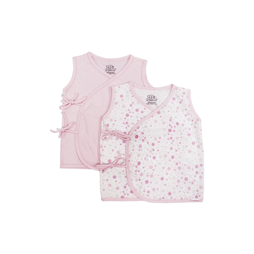 St. Patrick New Collection Pink Dream Tie-side Shirt Sleeveless