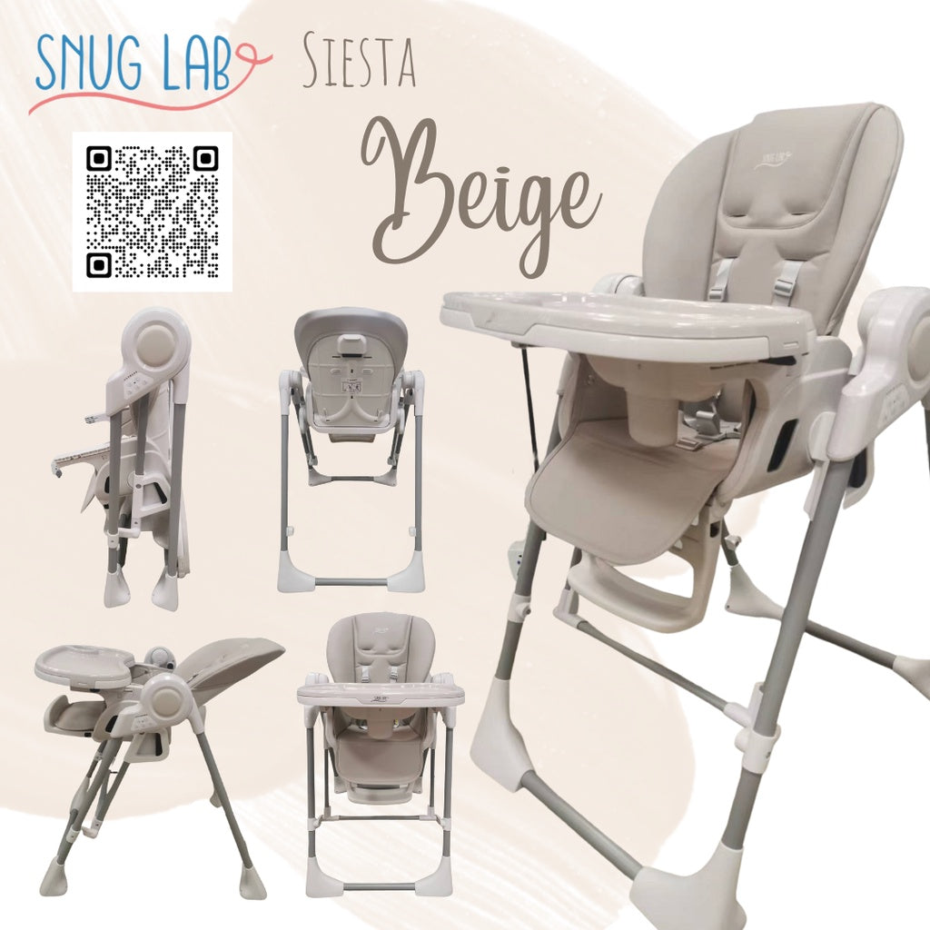 Snug Lab Siesta Swing High Chair (Auto Swing and with Music)