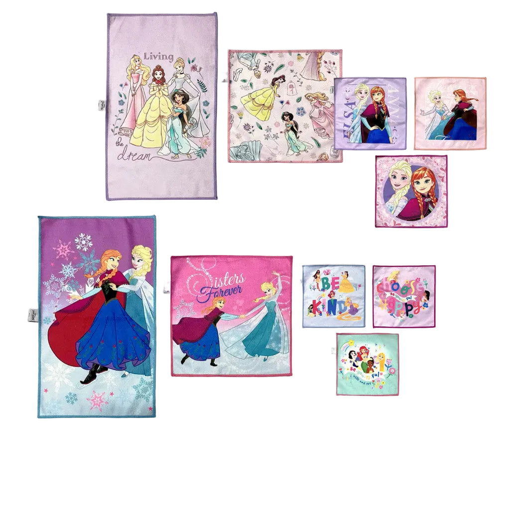 Totsafe Disney Princess & Frozen Microfiber Towel Collection